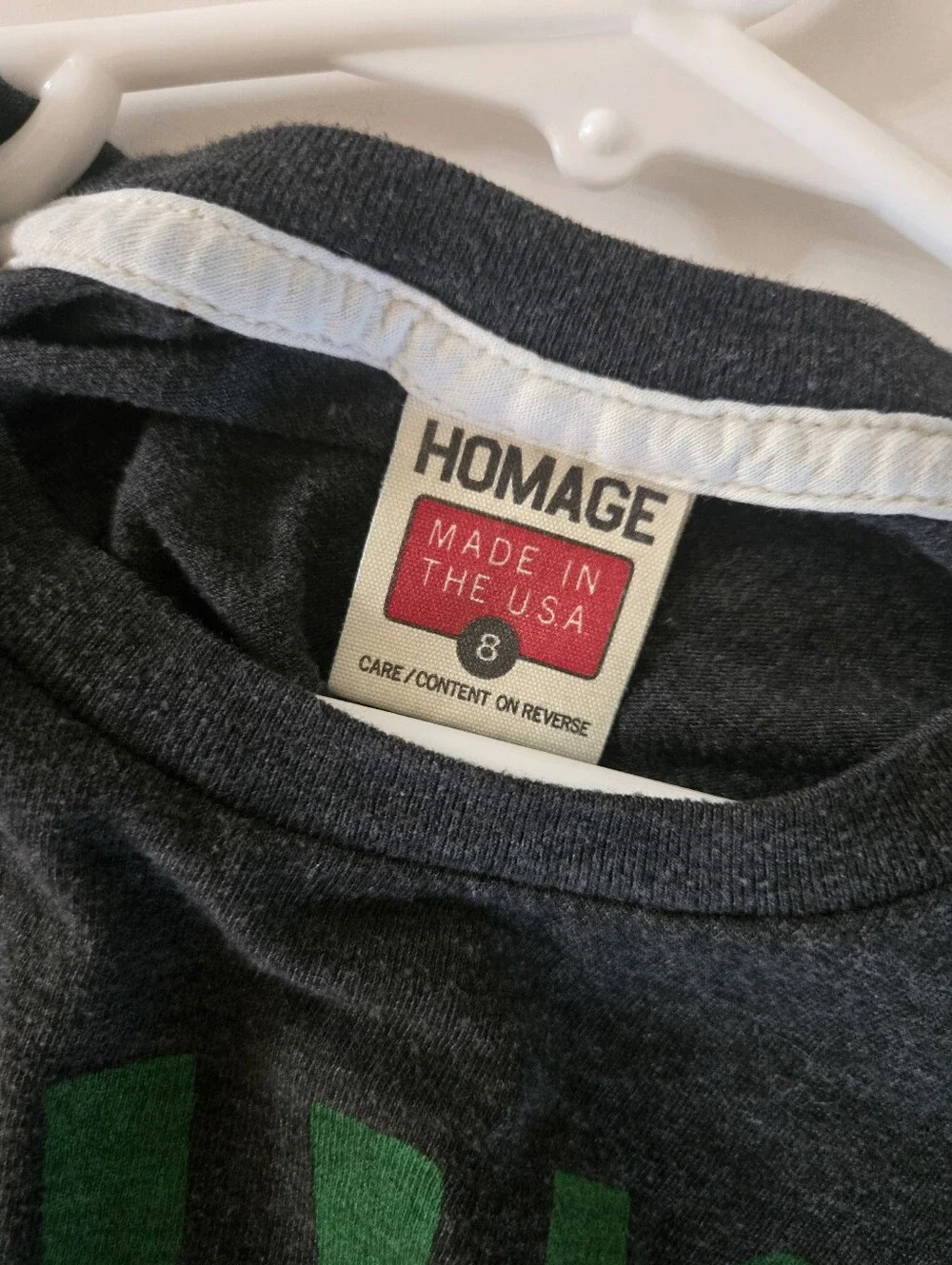 HOMAGE Ohio Bobcats Kids T-Shirt Size 8 Made in USA